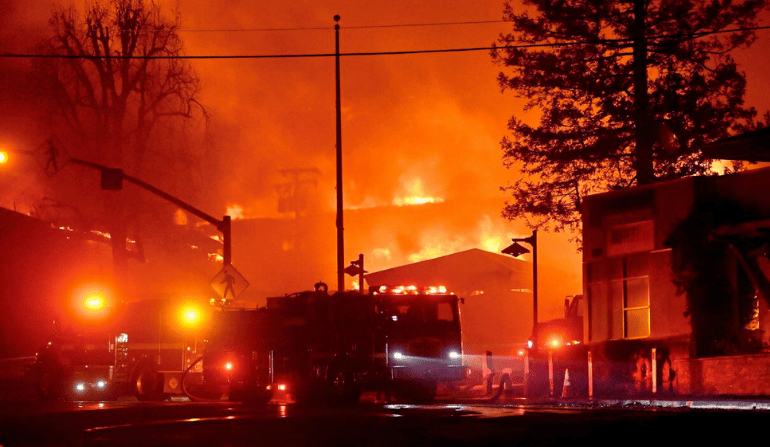 Los Angeles County wildfires January 2025